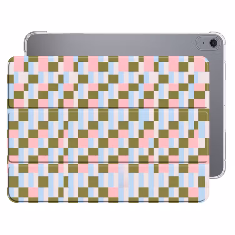 iPad hoes - Patroon - Geometrisch - Abstract - Kleurrijk - Modern — 1
