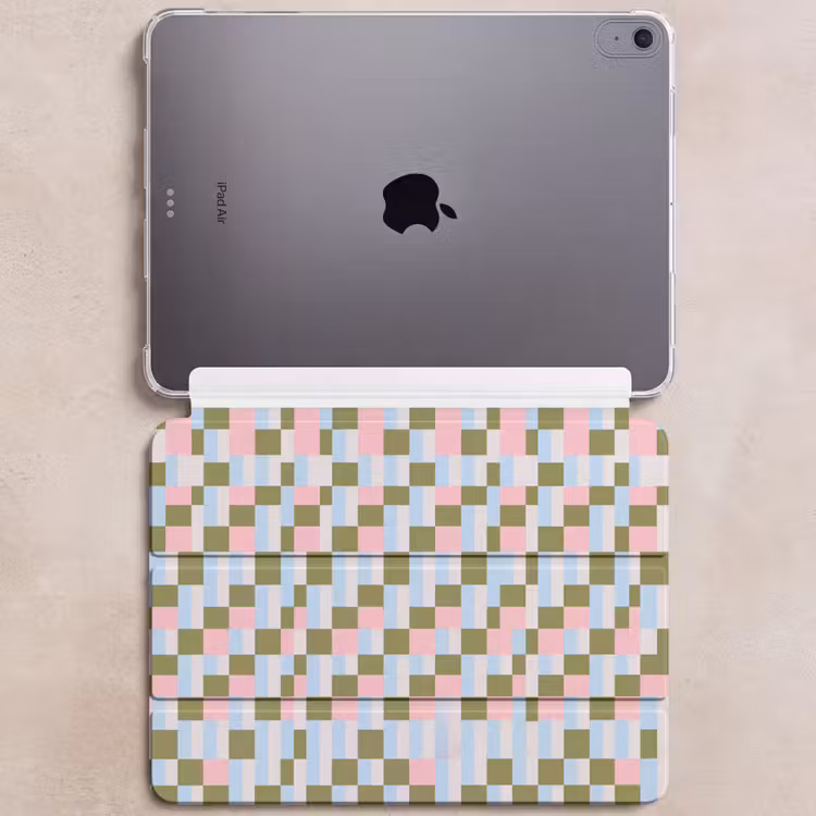 iPad hoes - Patroon - Geometrisch - Abstract - Kleurrijk - Modern — 6