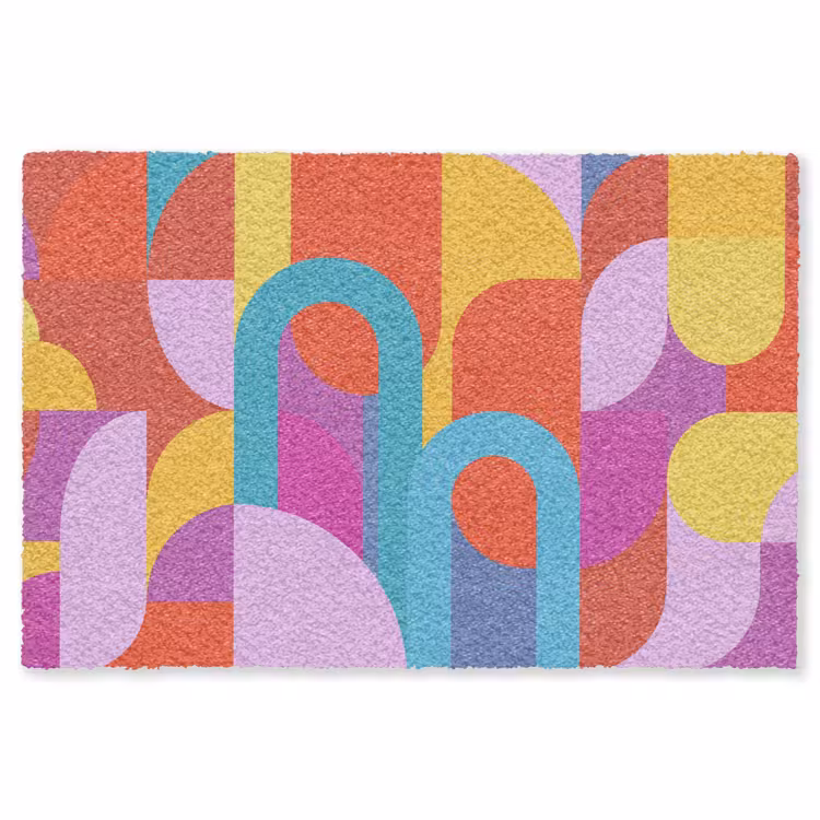 Vloerkleed - Abstract - Geometrie - Kleurrijk - Modern - Kunst — 1