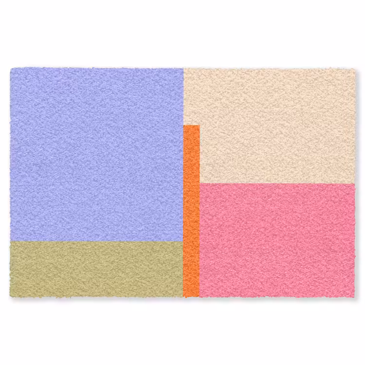 Vloerkleed - Abstract - Geometrie - Kunst - Modern - Kleurrijk — 1