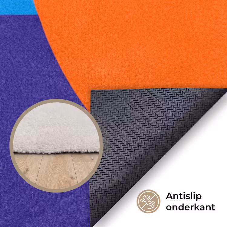 Vloerkleed - Geometrisch - Abstract - Vormen - Kleurrijk - Modern — 4
