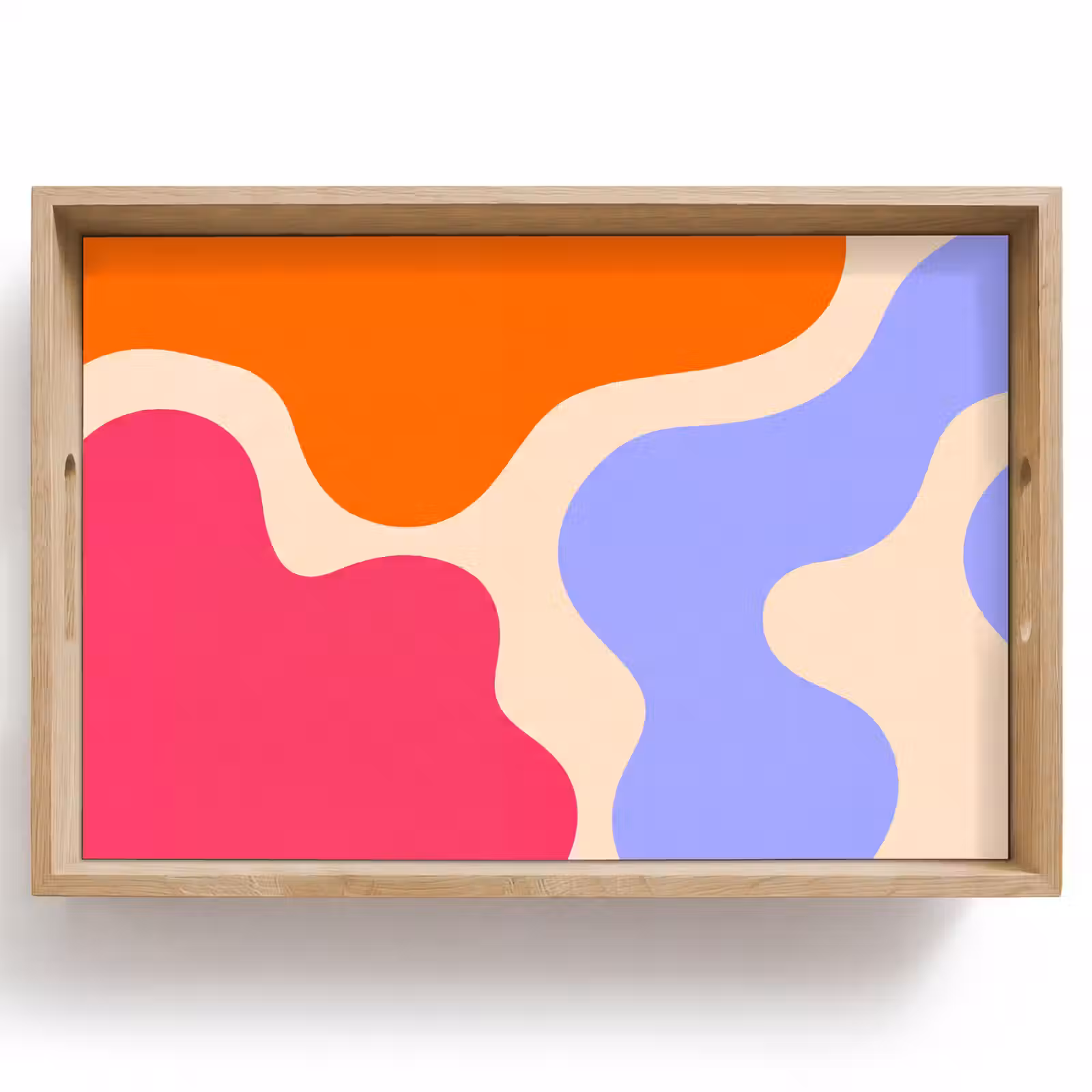 Dienblad - Abstract - Organische vormen - Design - Modern - Kleurrijk — 1