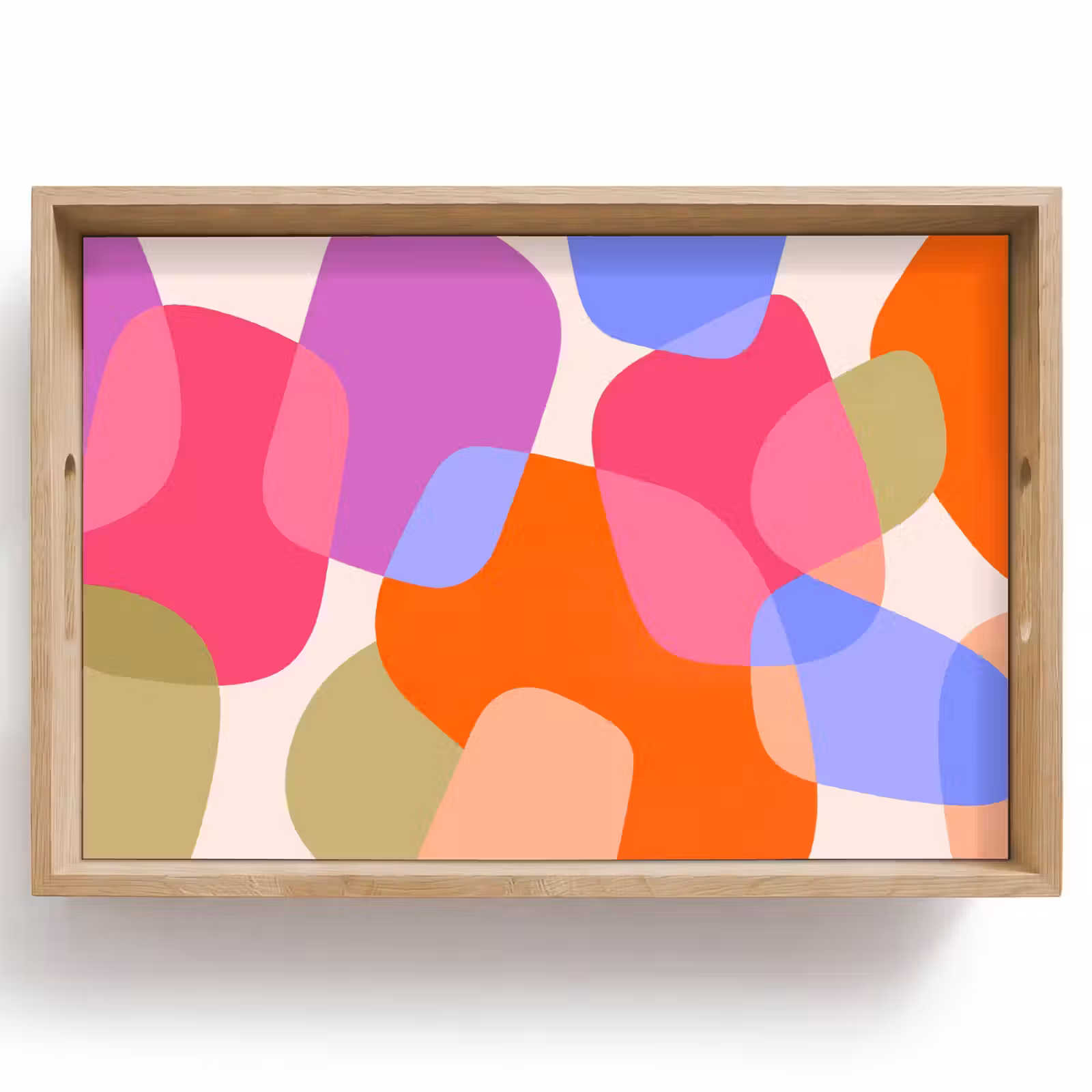 Dienblad - Abstract - Vormen - Modern - Kleurrijk — 1
