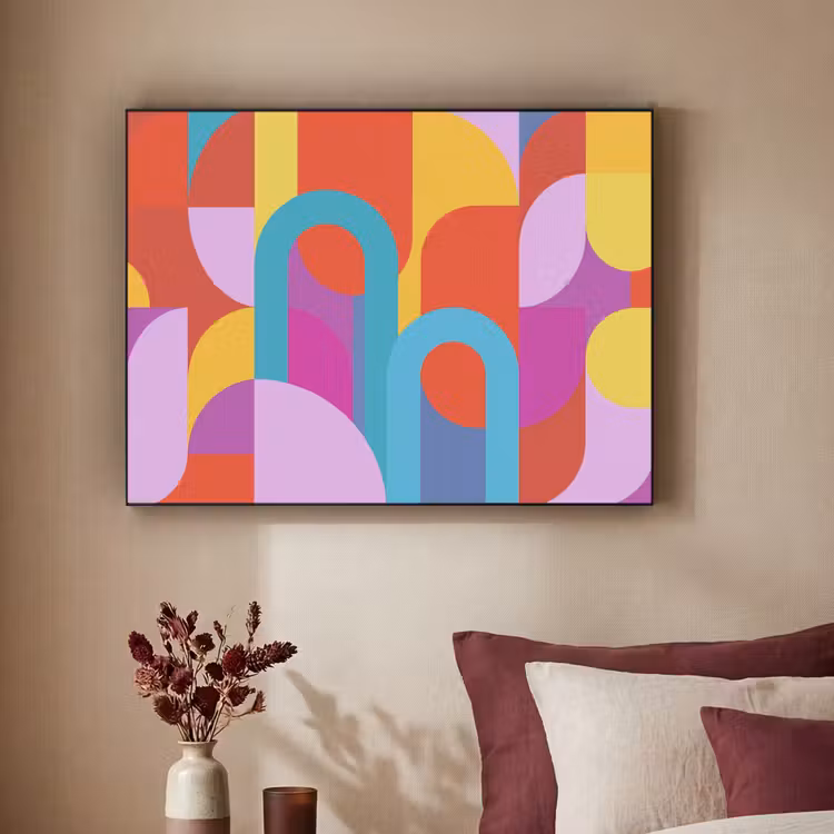 Art Frame - Abstract - Geometrie - Kleurrijk - Modern - Kunst — 3