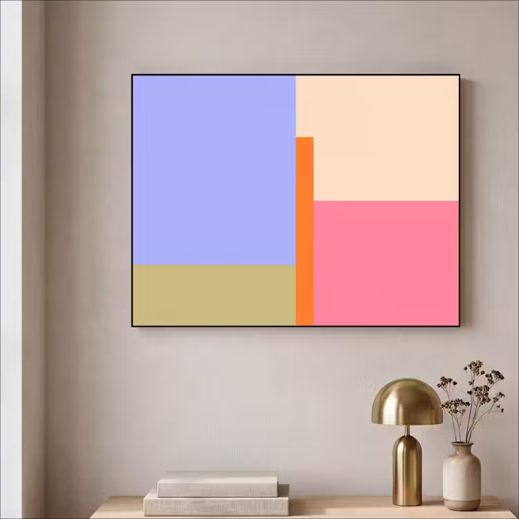 Art Frame - Abstract - Geometrie - Kunst - Modern - Kleurrijk — 5
