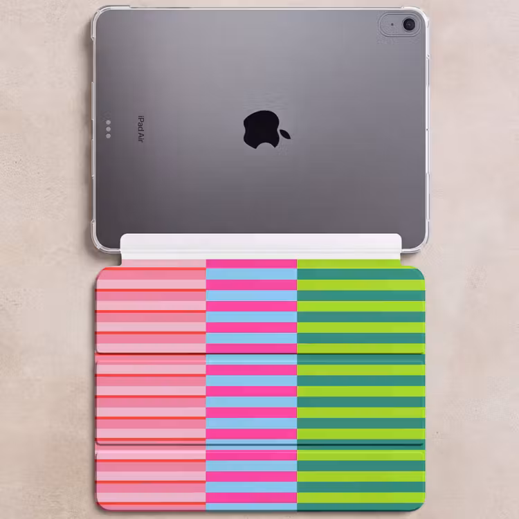 iPad hoes - Patroon - Strepen - Modern - Abstract - Kleurrijk — 6