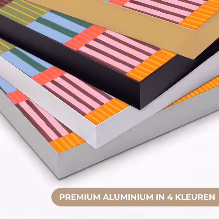 Art Frame - Abstract - Strepen - Modern - Kleurrijk - Kunst — 2
