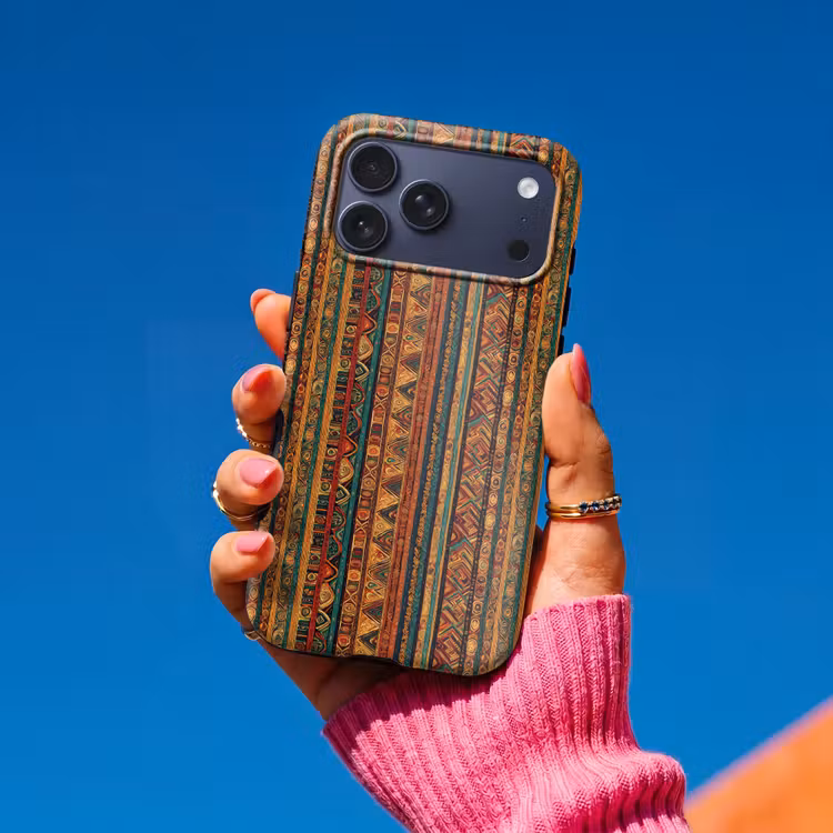 Telefoonhoesje Toughcase - Kleurrijk - Etnisch - Folkloristisch - Patroon — 2