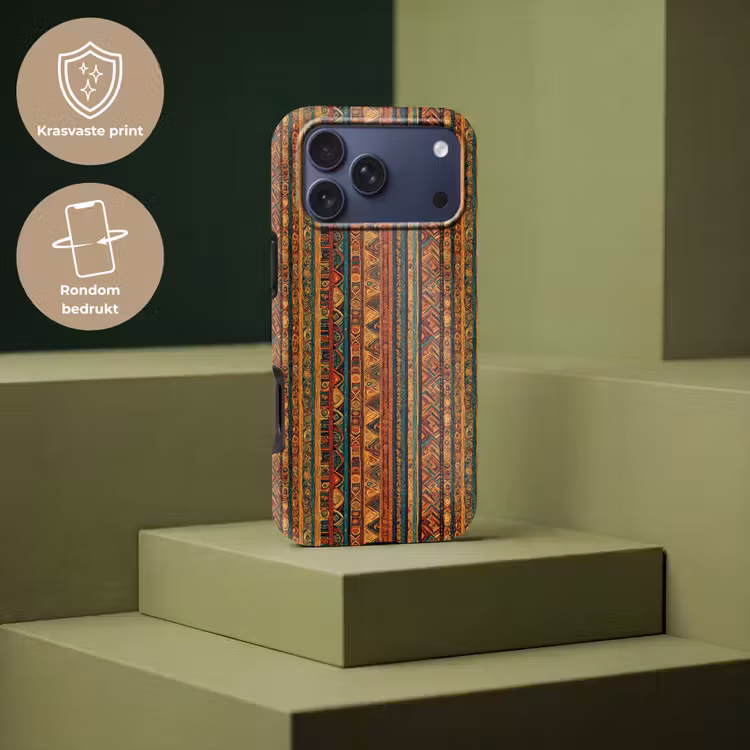 Telefoonhoesje Toughcase - Kleurrijk - Etnisch - Folkloristisch - Patroon — 7
