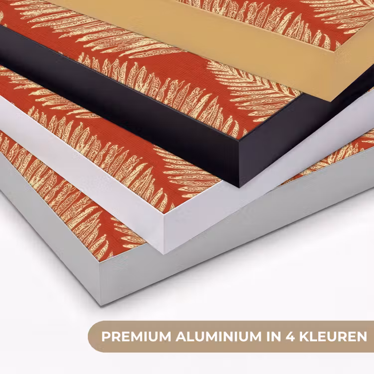 Art Frame - Rood - Botanisch - Varen - Patroon — 2