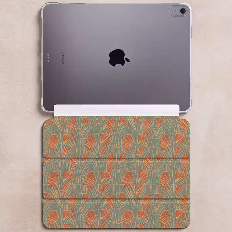 iPad hoes - Groen - Terracotta - Deco - Waaiers — 6