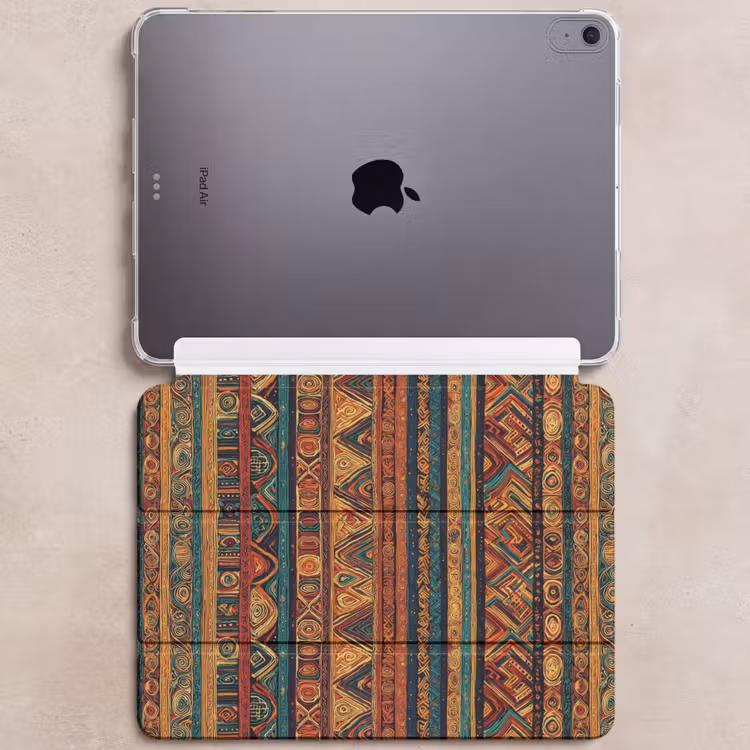 iPad hoes - Kleurrijk - Etnisch - Folkloristisch - Patroon — 6