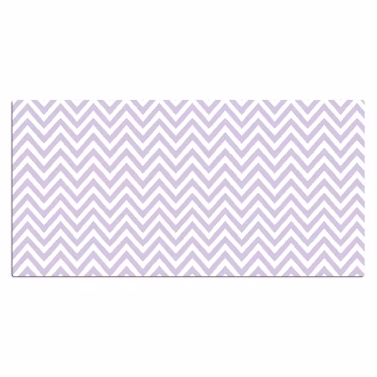 Bureau onderlegger - Lila - Geometrisch - Chevron - Zigzag - Patroon — 2