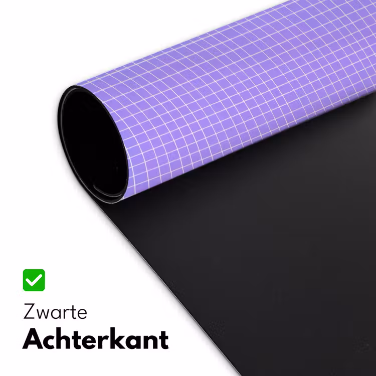 Bureau onderlegger - Paars - Geometrisch - Raster - Minimalistisch - Patroon — 5