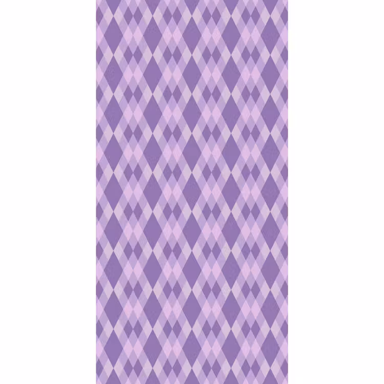 Behang - Paars - Geometrisch - Ruiten - Argyle - Patroon — 2