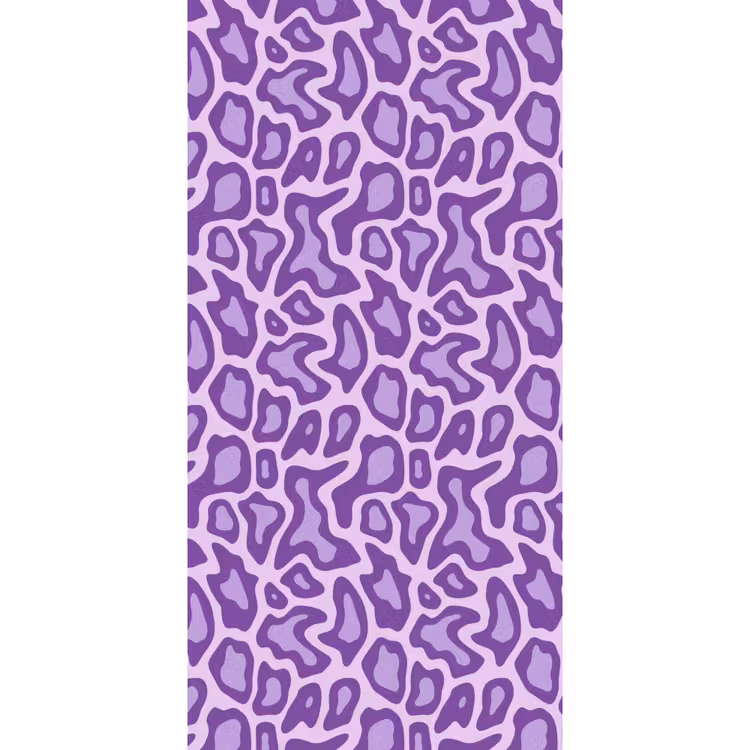 Behang - Paars - Abstract - Luipaard - Vlekken - Groovy - Patroon — 2