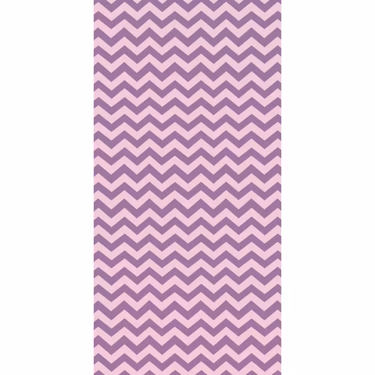 Behang - Paars - Roze - Geometrisch - Chevron - Zigzag - Patroon — 2