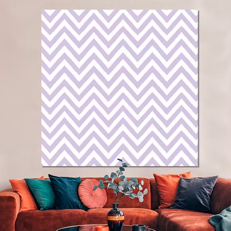 Forex - Lila - Geometrisch - Chevron - Zigzag - Patroon — 3