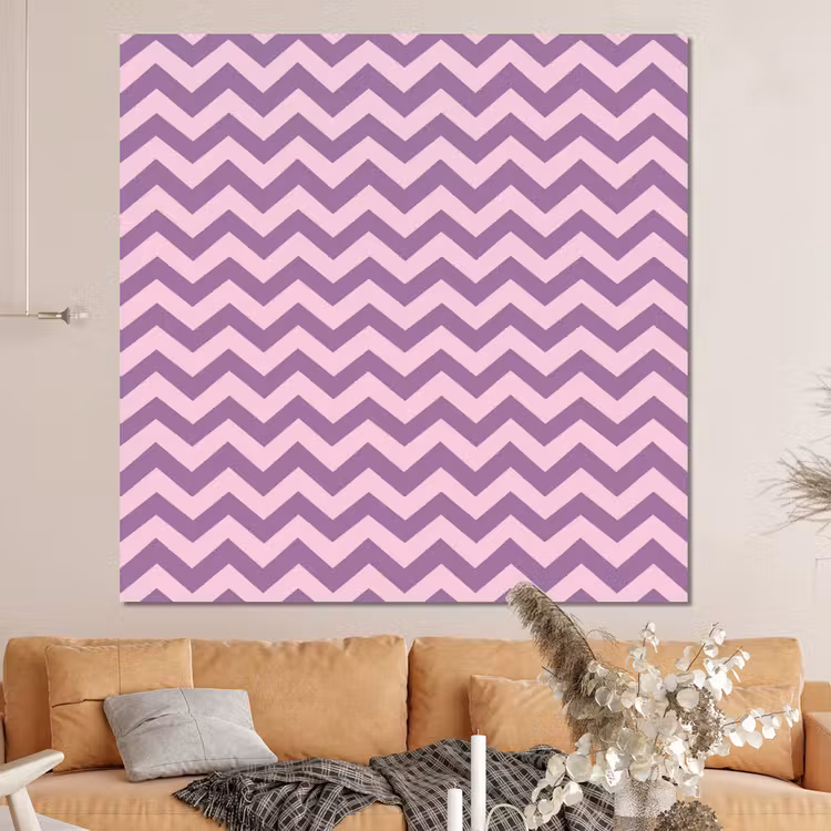 Forex - Paars - Roze - Geometrisch - Chevron - Zigzag - Patroon — 4