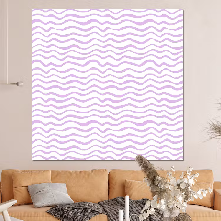 Forex - Lila - Geometrisch - Golfjes - Lijnen - Patroon — 4
