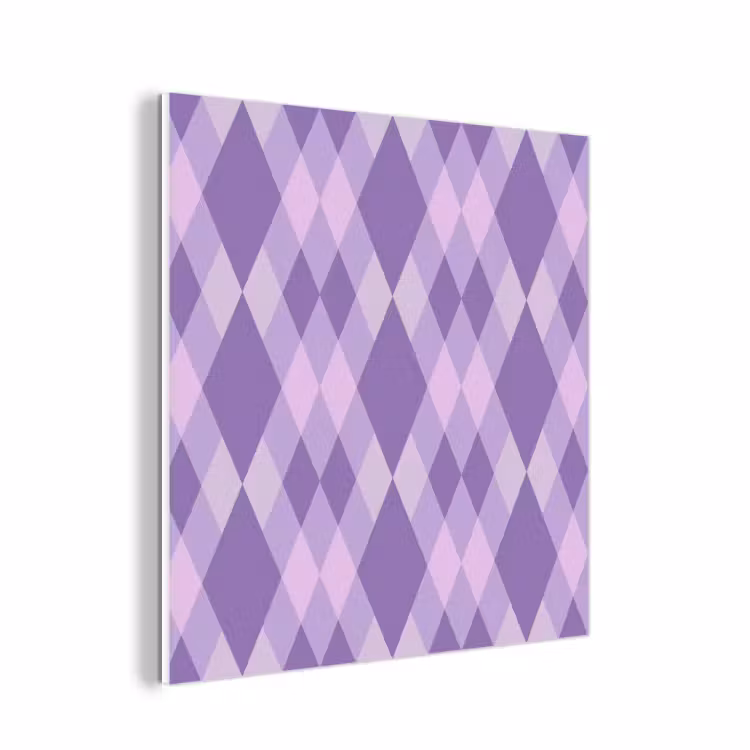 Forex - Paars - Geometrisch - Ruiten - Argyle - Patroon — 1