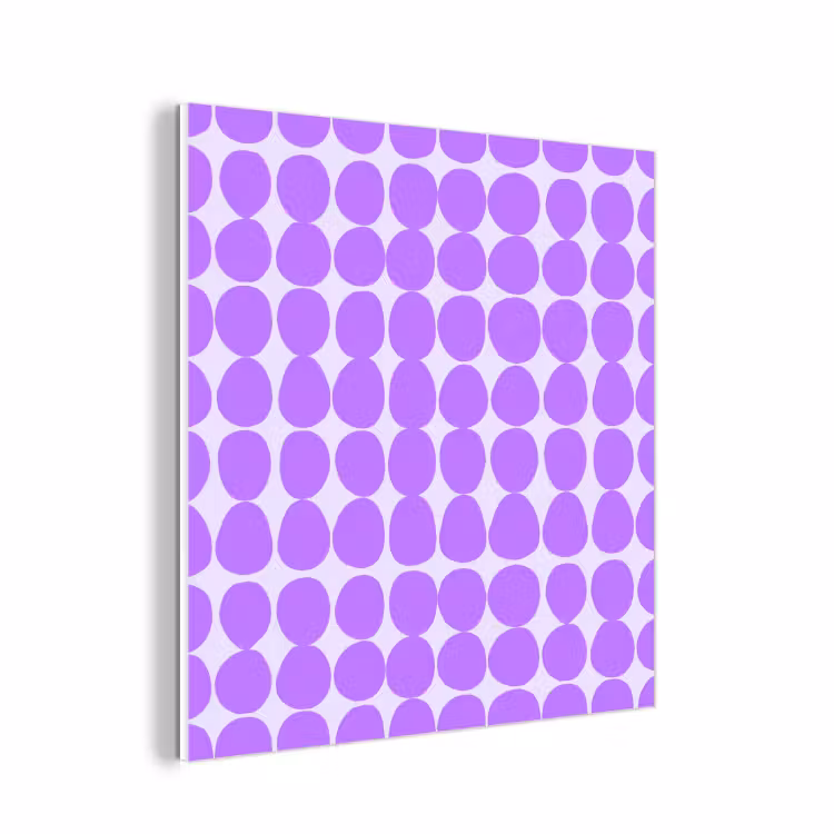 Forex - Paars - Geometrisch - Stippen - Polka Dot - Patroon — 1