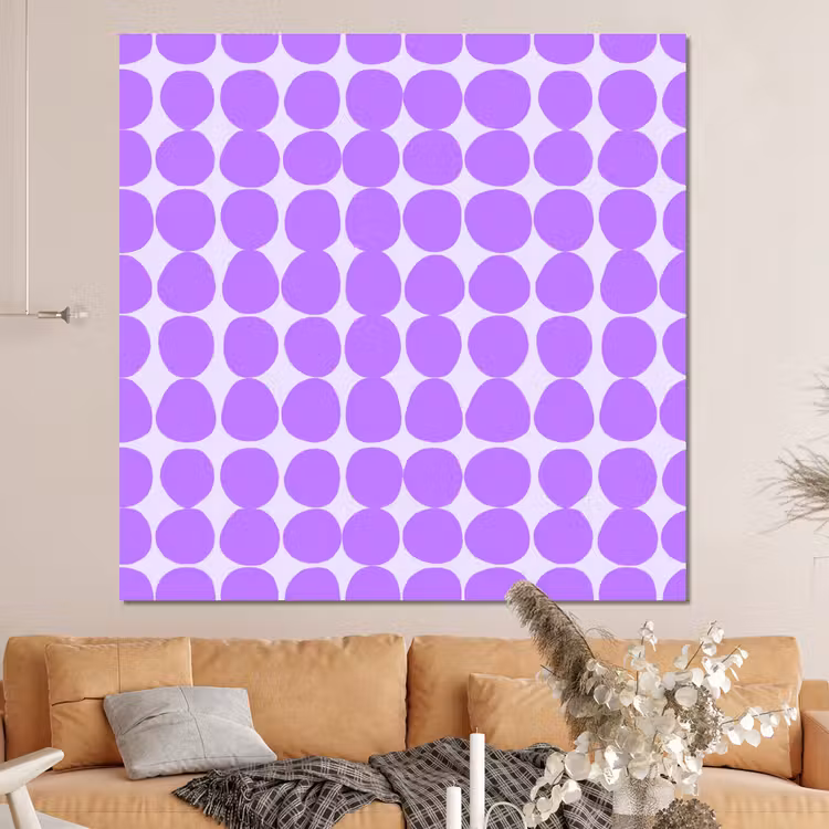 Forex - Paars - Geometrisch - Stippen - Polka Dot - Patroon — 4