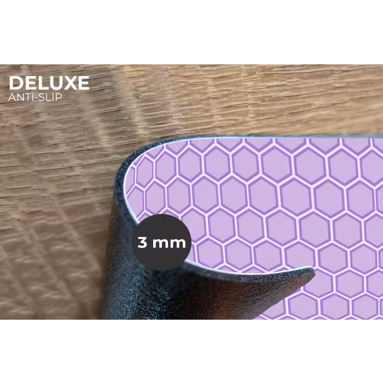 Placemat - 6 stuks - Paars - Geometrisch - Honeycomb - Bijenraat - Patroon — 4