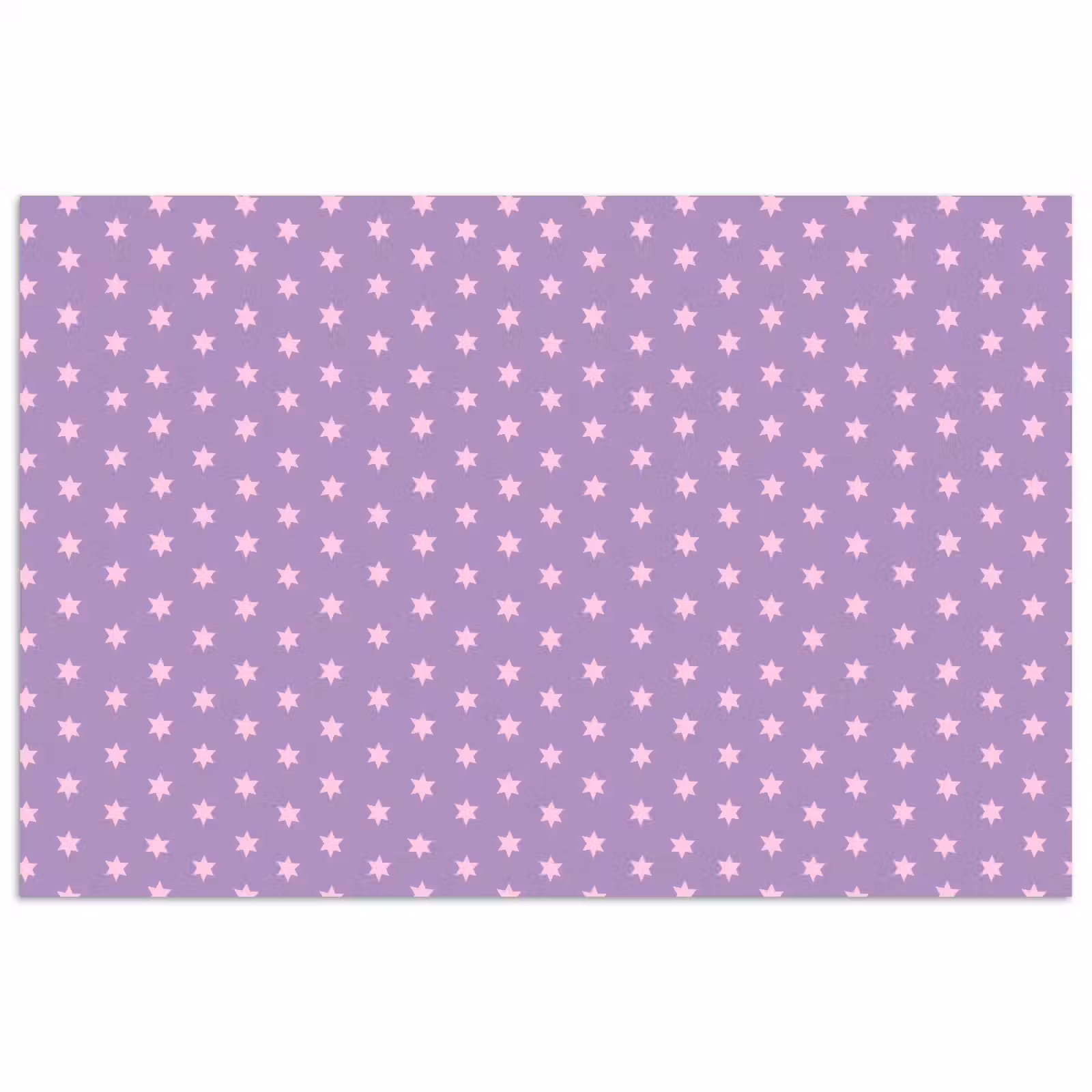Poster - Paars - Roze - Sterren - Geometrisch - Patroon — 1