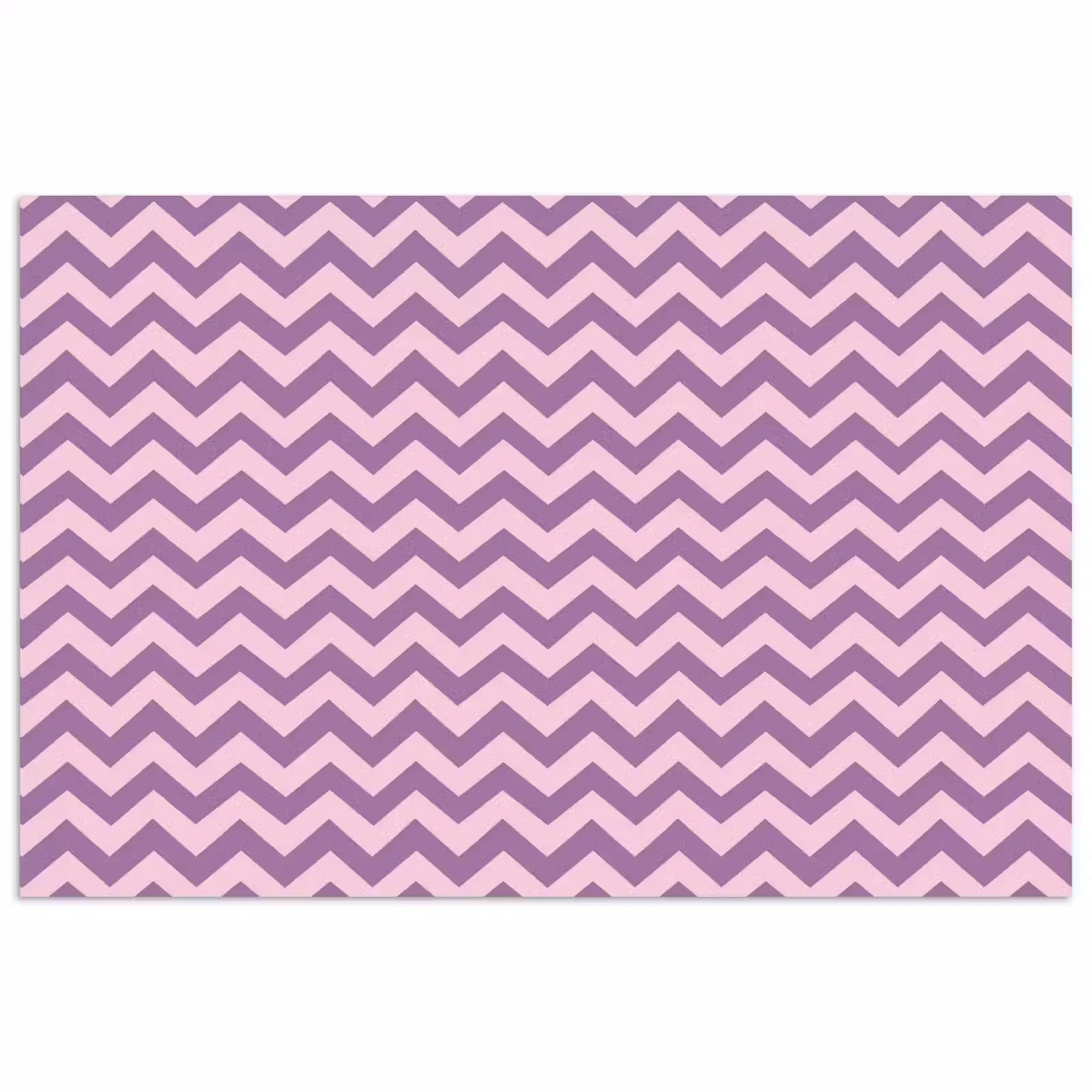 Poster - Paars - Roze - Geometrisch - Chevron - Zigzag - Patroon — 1