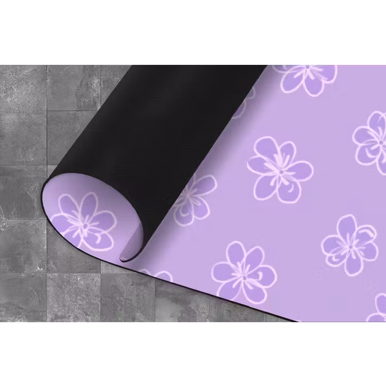 Keukenloper - Lila - Botanisch - Bloemen - Handgetekend - Patroon — 4