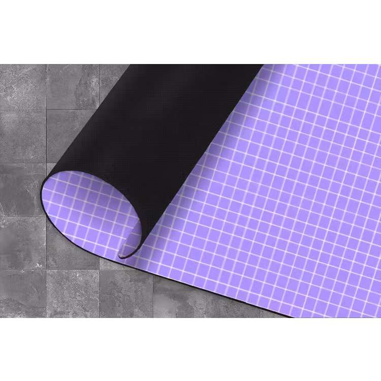 Keukenloper - Paars - Geometrisch - Raster - Minimalistisch - Patroon — 4