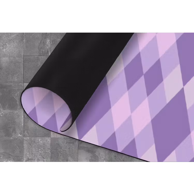 Keukenloper - Paars - Geometrisch - Ruiten - Argyle - Patroon — 4