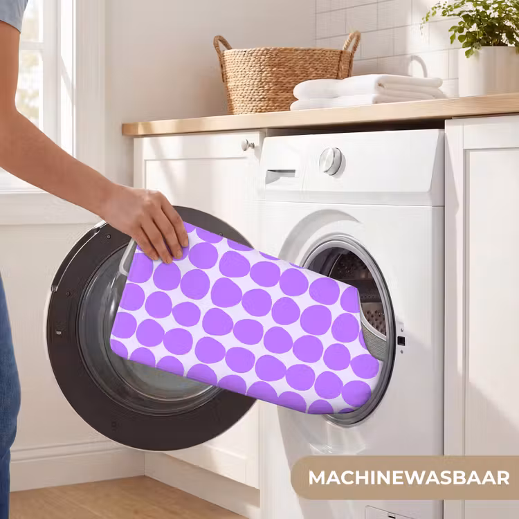 Wc Mat - Paars - Geometrisch - Stippen - Polka Dot - Patroon — 6