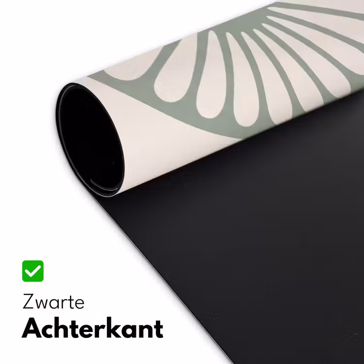 Bureau onderlegger - Abstract - Patroon - Radiaal - Modern - Groen — 5