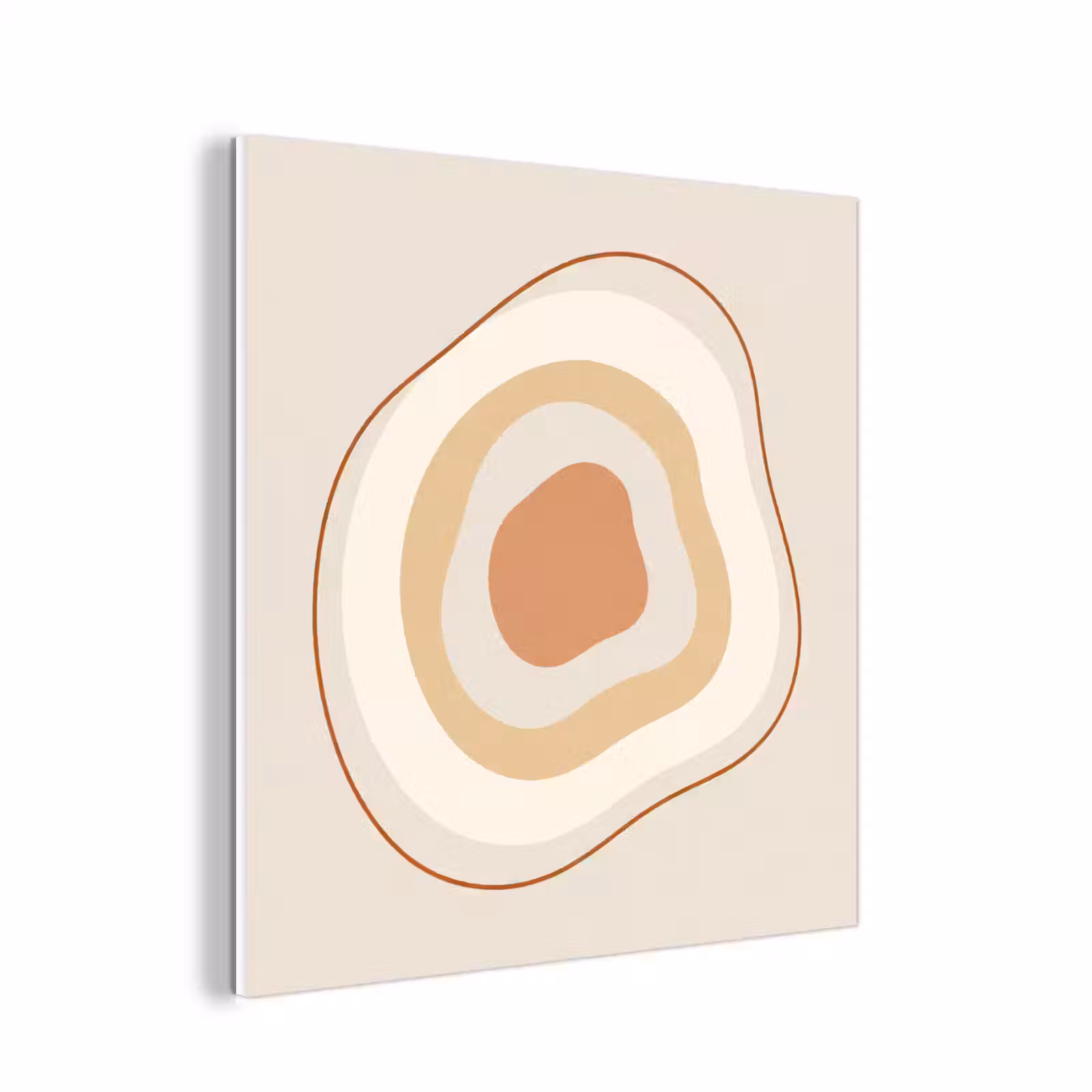 Forex - Abstract - Organisch - Modern - Beige - Kunst — 1