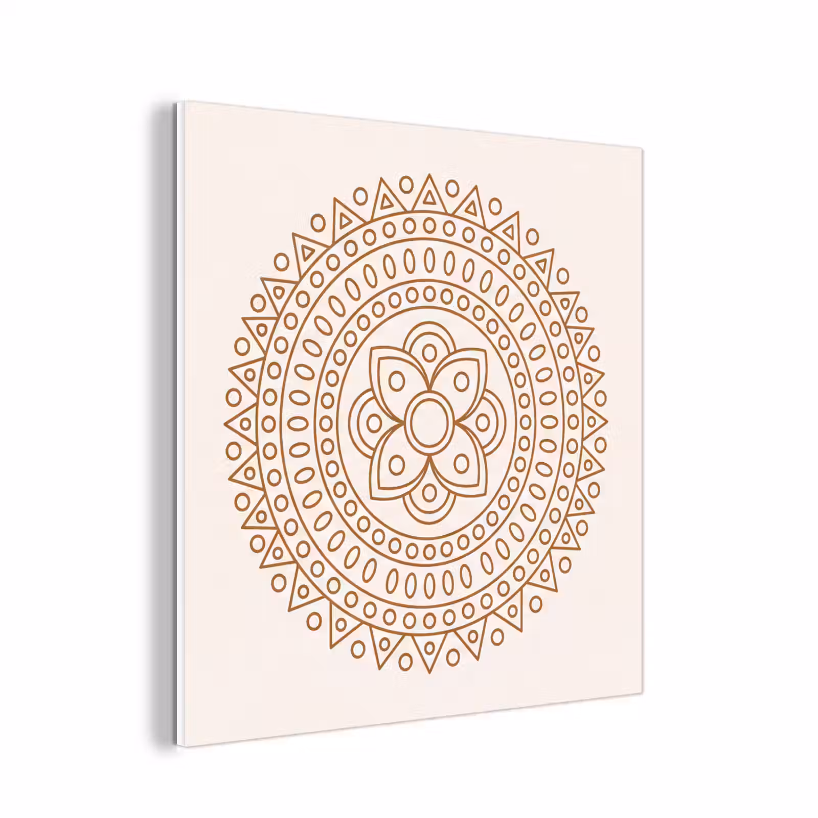 Forex - Mandala - Geometrisch - Abstract - Oosters - Bruin — 1