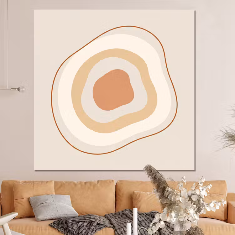 Forex - Abstract - Organisch - Modern - Beige - Kunst — 4