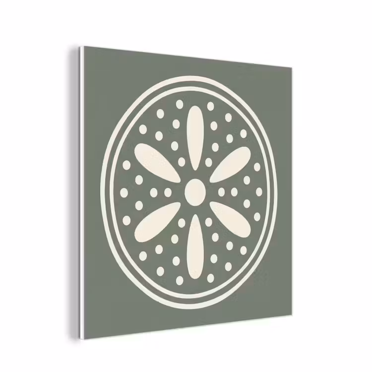 Forex - Patroon - Cirkel - Abstract - Groen - Decoratie — 1