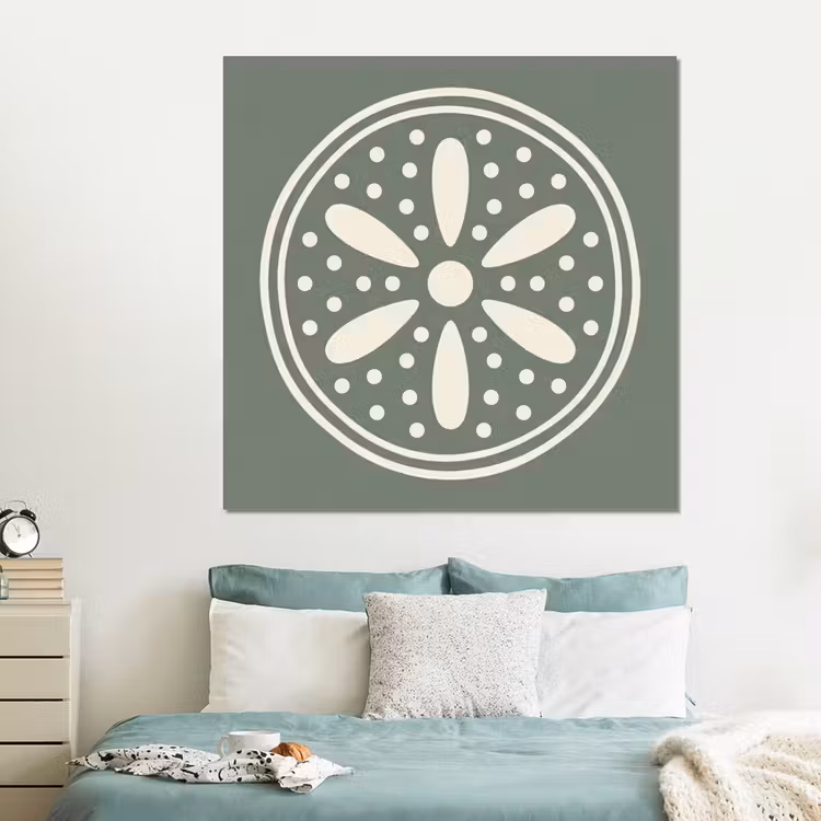Forex - Patroon - Cirkel - Abstract - Groen - Decoratie — 2
