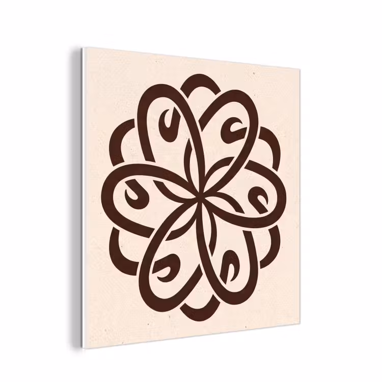 Forex - Patroon - Knoop - Abstract - Modern - Bruin — 1