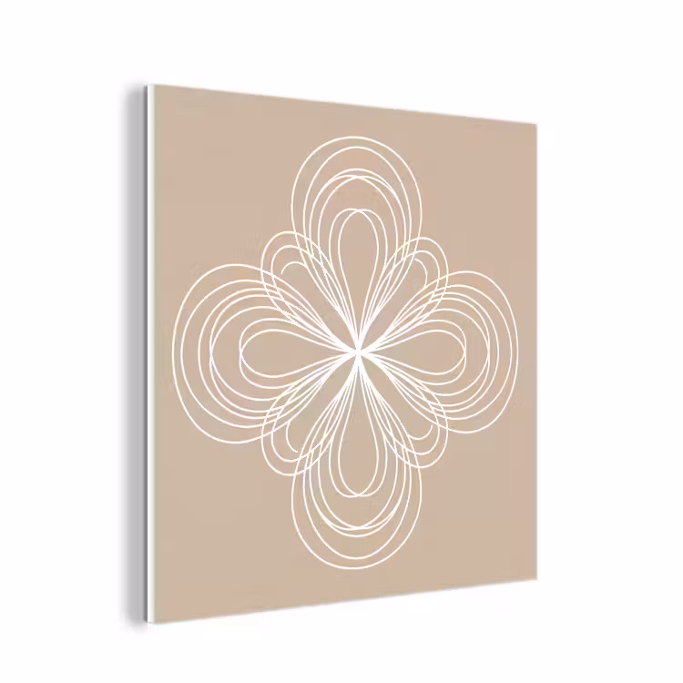 Forex - Patroon - Lijnen - Abstract - Minimalistisch - Beige — 1