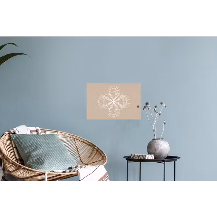 Muursticker - Patroon - Lijnen - Abstract - Minimalistisch - Beige — 4
