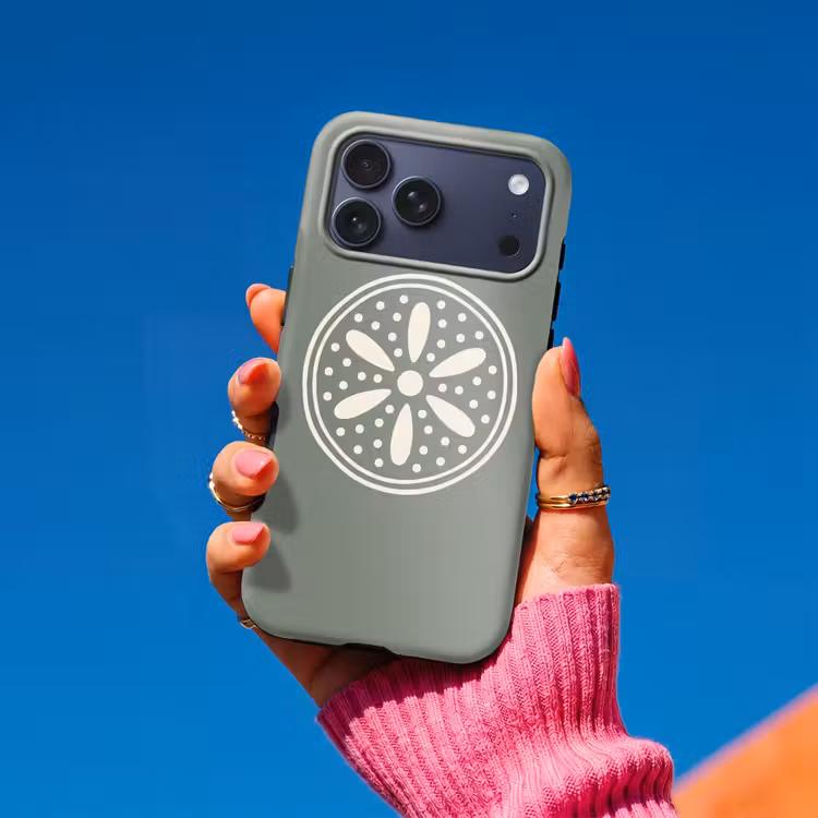 Telefoonhoesje Toughcase - Patroon - Cirkel - Abstract - Groen - Decoratie — 2