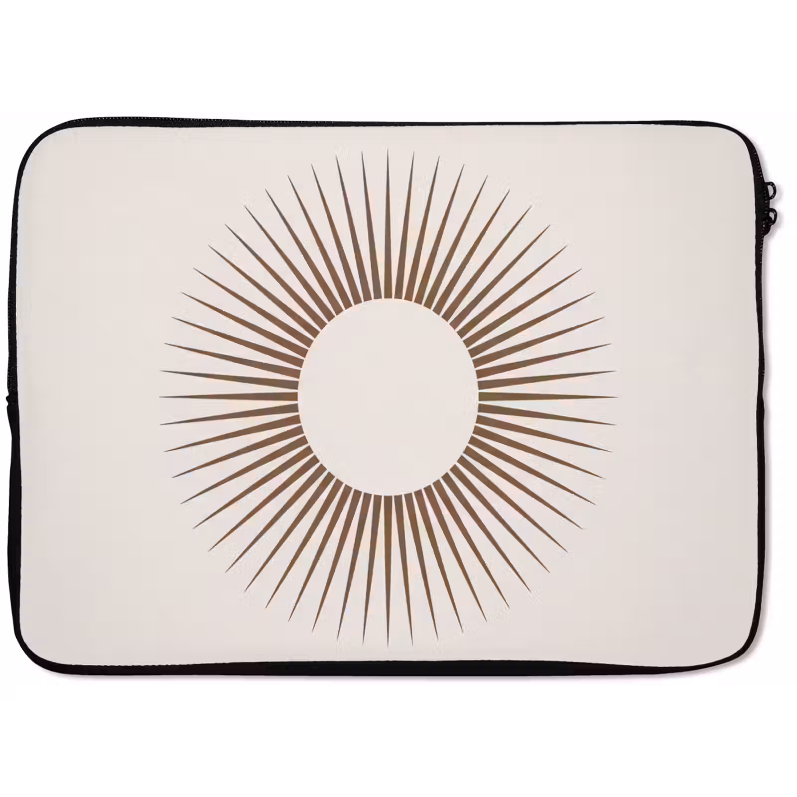 Laptophoes - Abstract - Zon - Symbool - Modern - Beige — 1