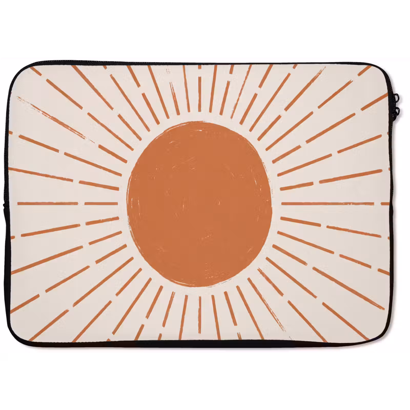 Laptophoes - Zon - Stralen - Abstract - Terracotta - Modern — 1