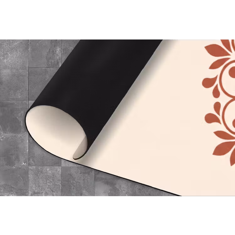 Keukenloper - Decoratie - Cirkel - Symmetrisch - Modern - Roodbruin — 4