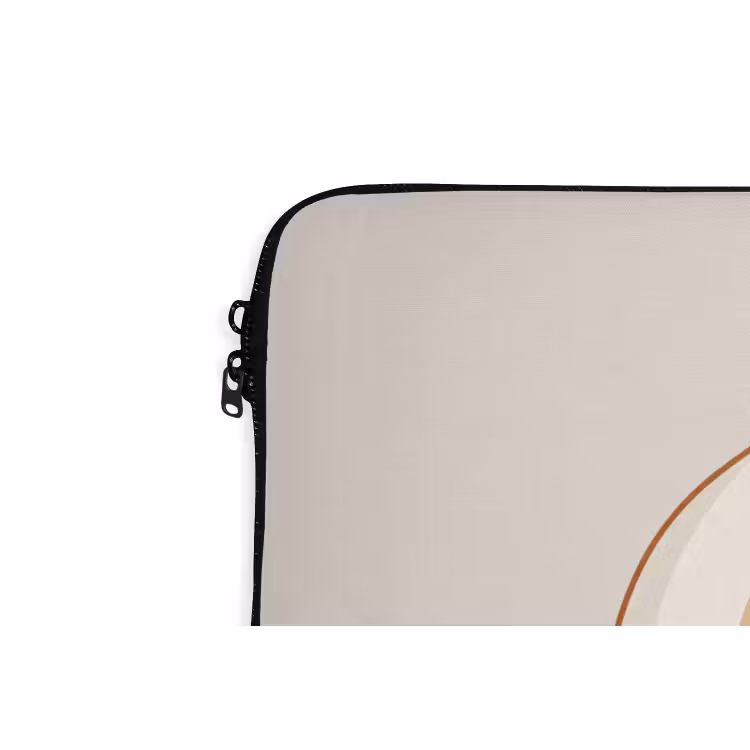 Laptophoes - Abstract - Organisch - Modern - Beige - Kunst — 5