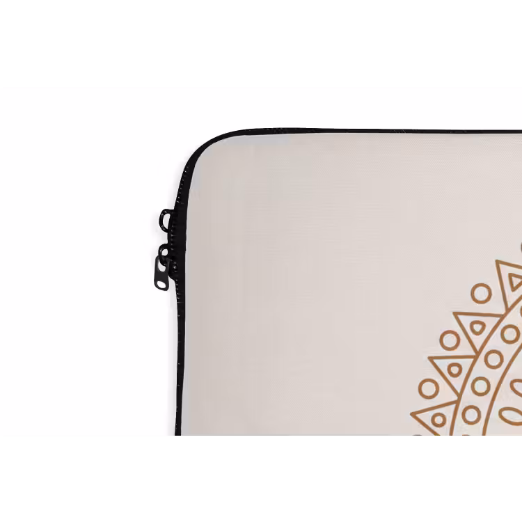 Laptophoes - Mandala - Geometrisch - Abstract - Oosters - Bruin — 5