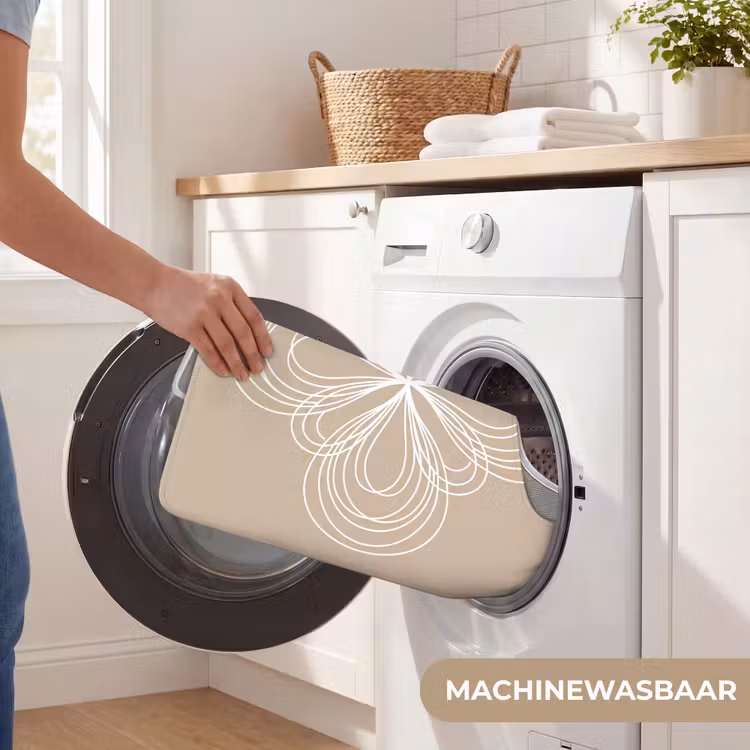 Wc Mat - Patroon - Lijnen - Abstract - Minimalistisch - Beige — 6